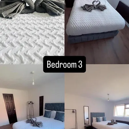 Stylish 3br House Free Parking Sleeps 6 Pool Table Near Centre